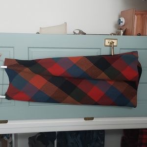 LL BEAN SIGNATURE LONG WOOL SKIRT SIZE 4